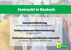 Fastnacht in Bexbach - Infografik