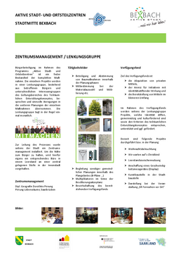 Plakat_Zentrumsmanagement-Lenkungsgruppe